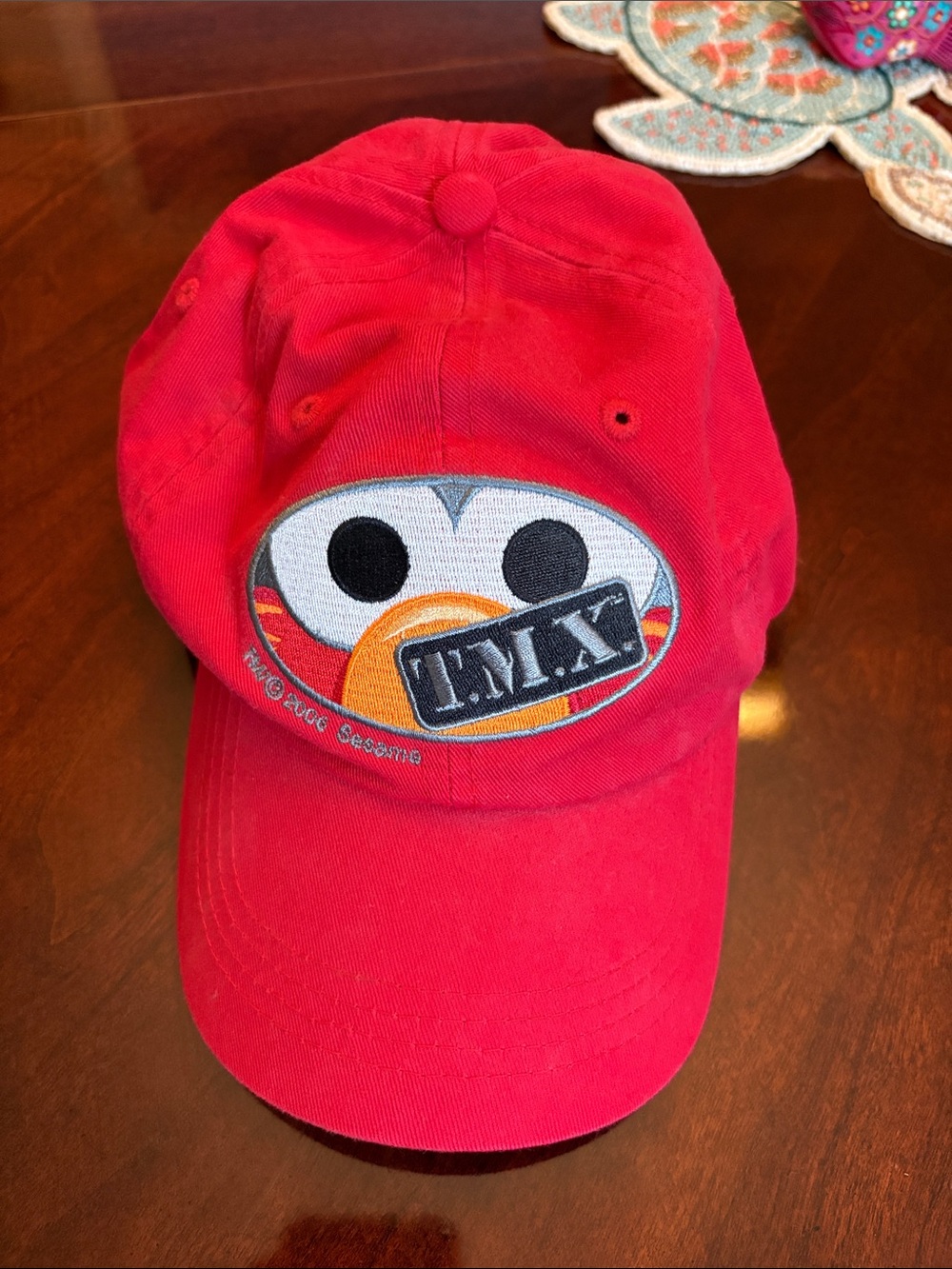 Rare Mattel Elmo Cap to Announce the Release of the T.M.X. Elmo in 2006